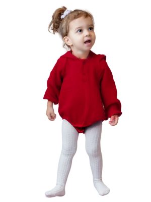 BODY CU GLUGA - MUSELINA ROSIE