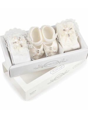 Set botoșei cu bentiță si dres , Angels , star