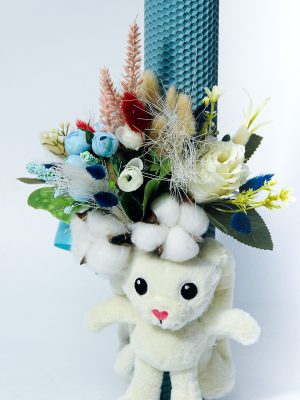 Lumânare botez Bunny