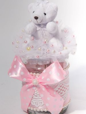 Borcan prima baita ursulet - roz