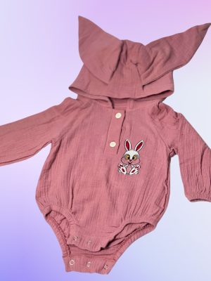 Body muselina cu broderie