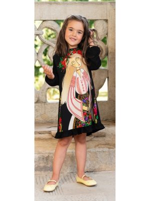 Rochita traditionala fetite Tarancuta cu motive populare