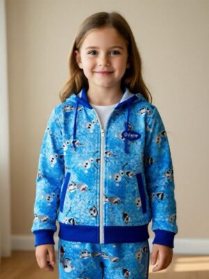 Bluza Trening Froze pentru Fetite - Confort si Stil Casual Kids | Licurici Bebe